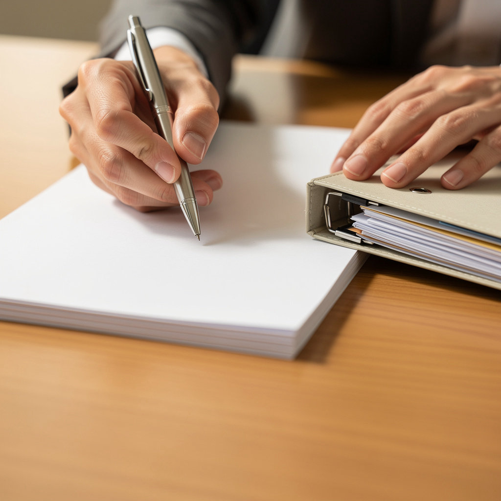 SVA Business Services Inc. d/b/a SVA Tax Services IRS Acceptance Agent explaining tax documents to an international client in San Diego